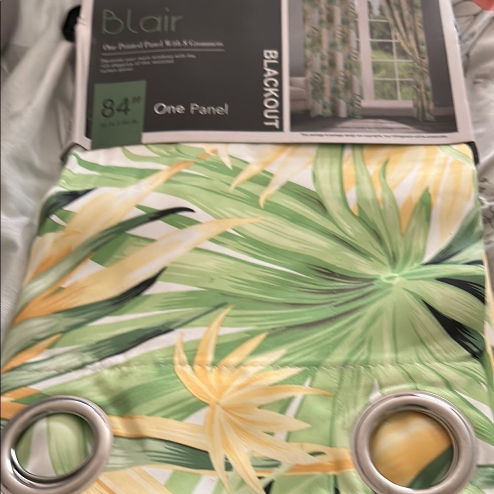 Blair Tropical Blackout Curtain Panel